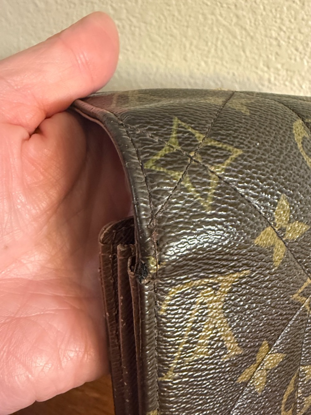 Louis Vuitton Etoile Sarah Monogram Quilted Brown Wallet with Gold SP5008 - Picture 5 of 16